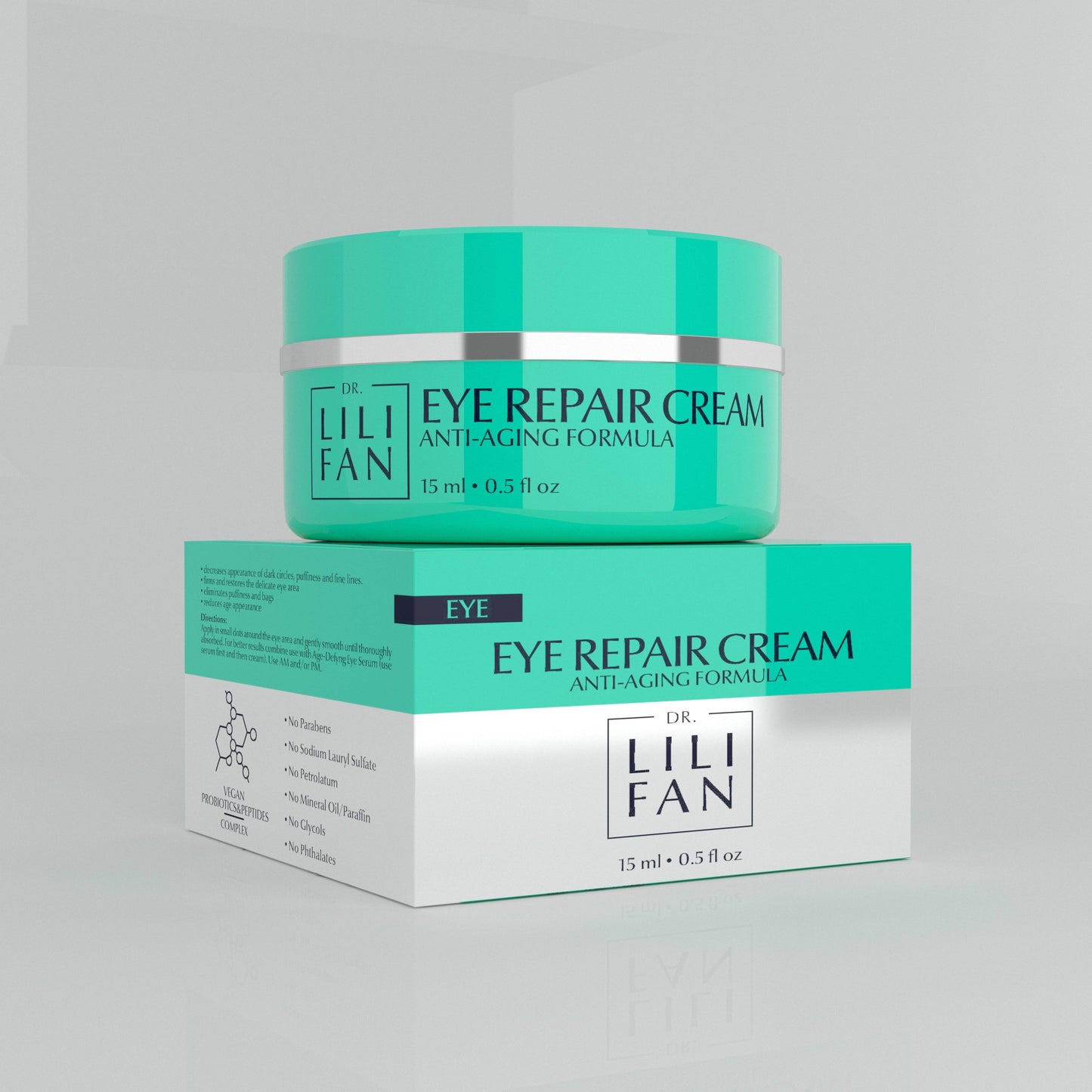 Probiotic Eye Repair Cream - Dr Lili Fan Vegan Probiotic Skincare