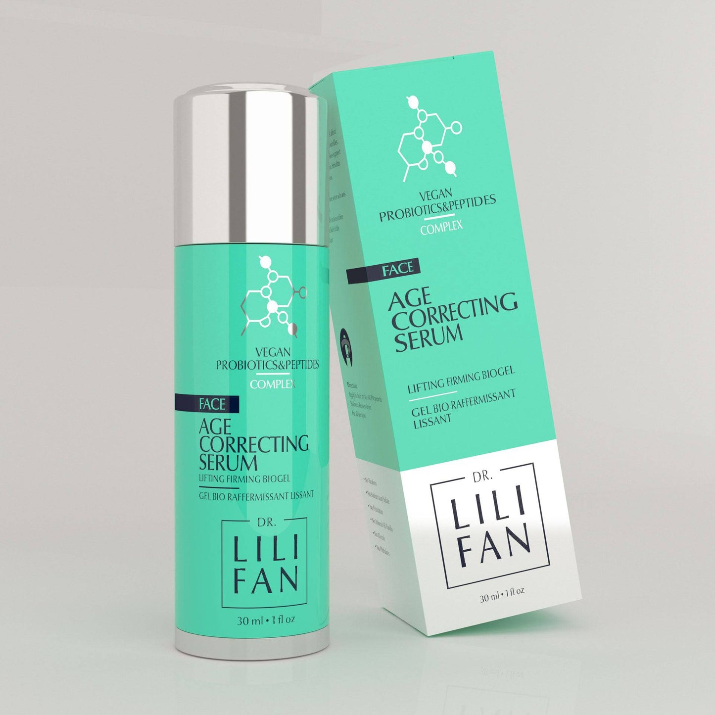 Probiotic Age Correcting Serum - Dr Lili Fan Vegan Probiotic Skincare