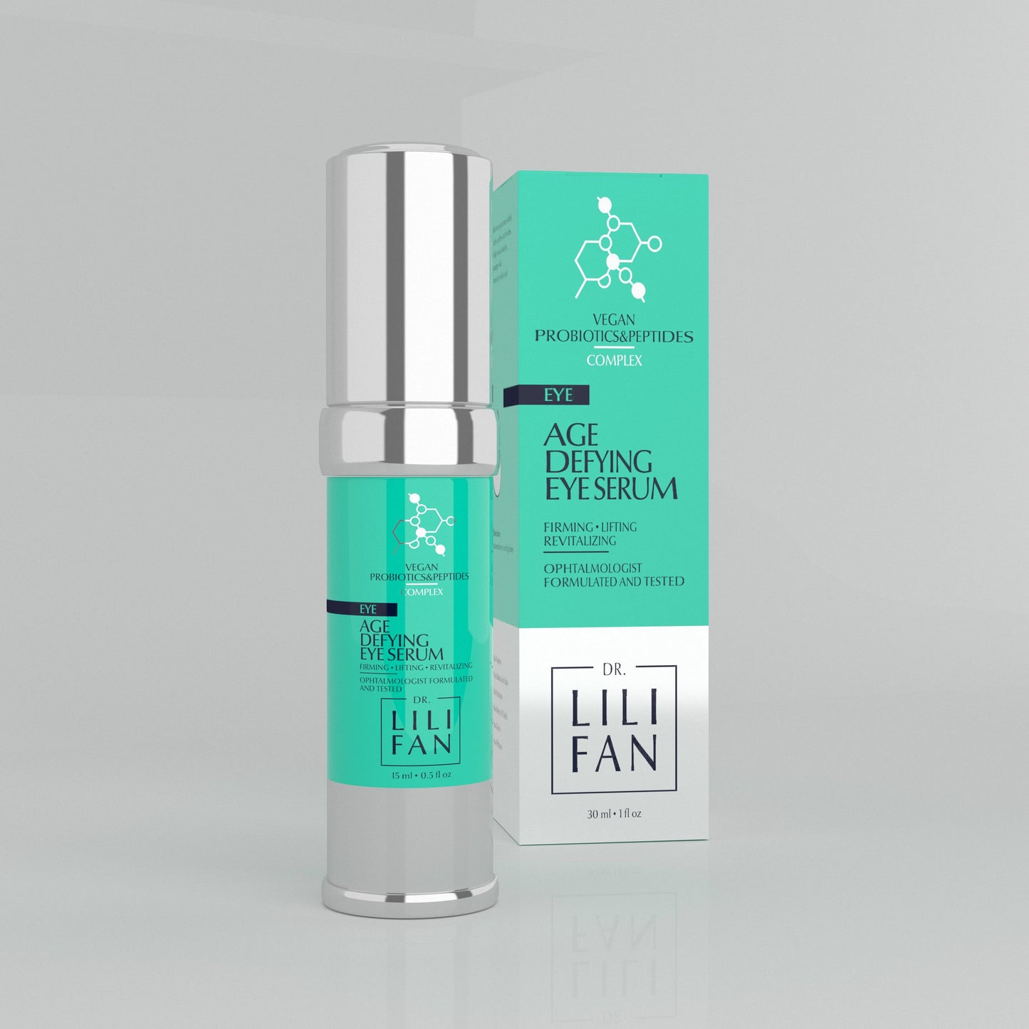 Probiotic Age-Defying Eye Serum - Dr Lili Fan Vegan Probiotic Skincare